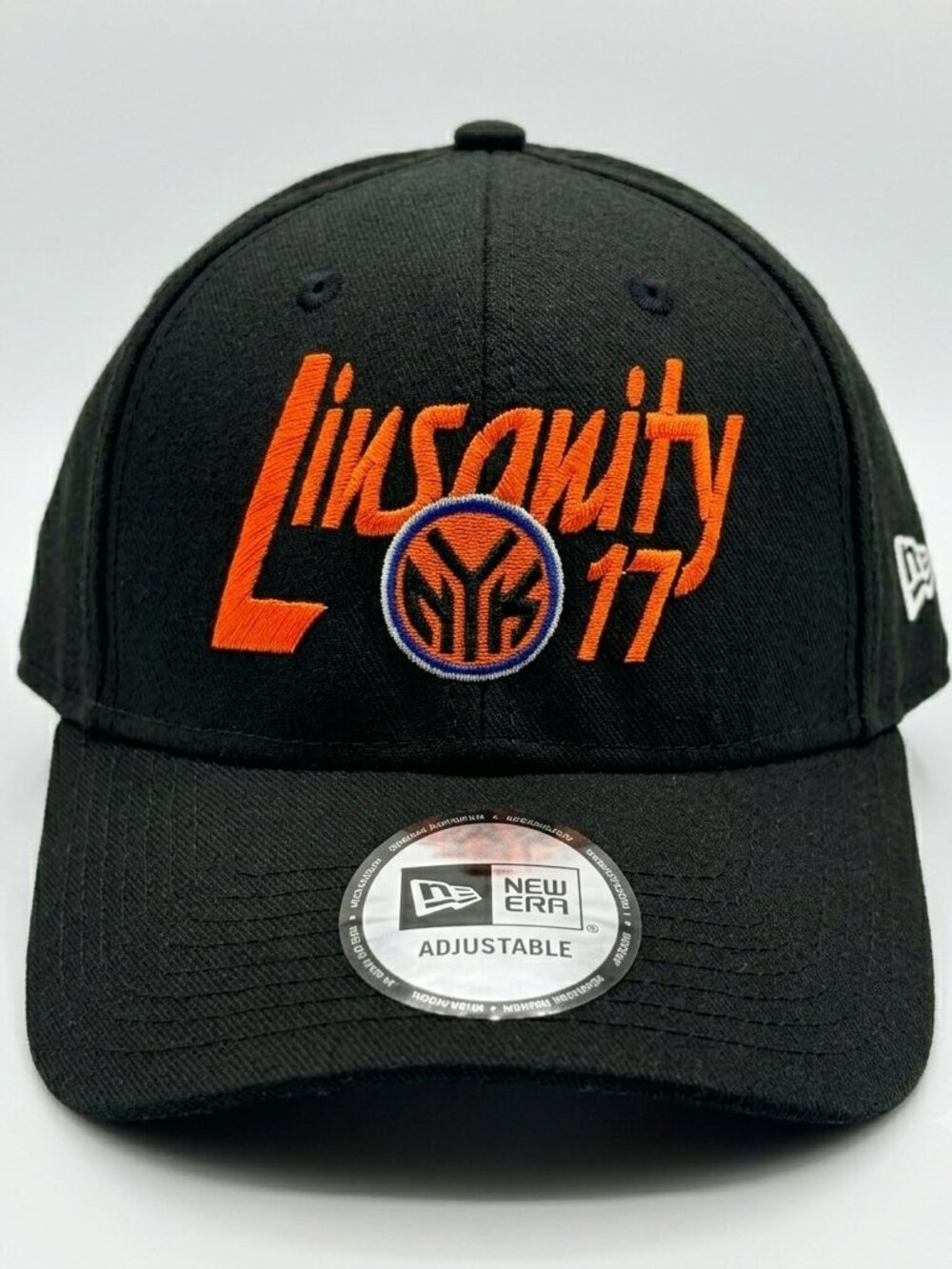 New Era New York Knicks "Linsanity" ajustabl flex hat black - Picture 1 of 5